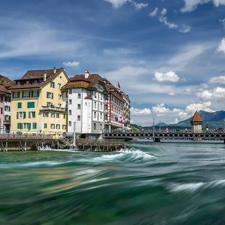 Готель Hotel Central Luzern Lucerne